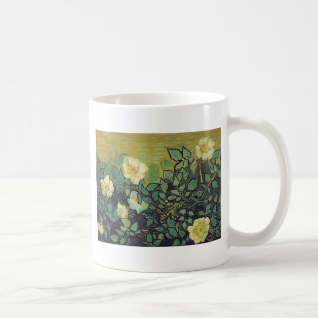 Wilde Rose,1890. Vincent van Gogh. Kaffeetasse (Rechts)