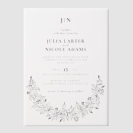 Wilde Rose Floral Petals Garden Affair Wedding