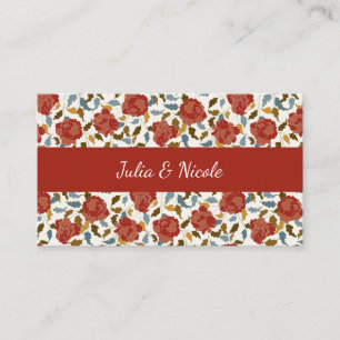 Wilde Rose Floral Petals Garden Affair Wedding Platzkarte
