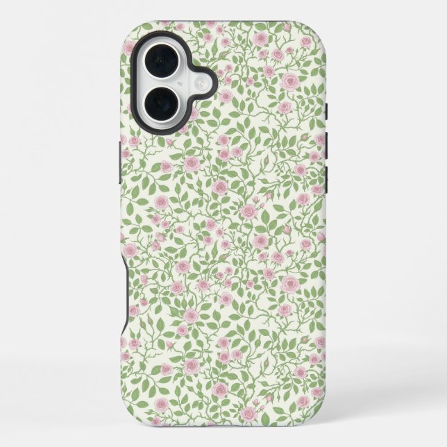 Wilde Rose iPhone Hülle (Rückseite)