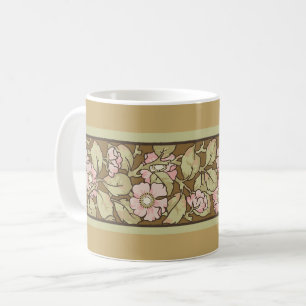 Wilde Rose Kaffee Tasse
