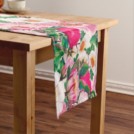 Wilde Rose Kurzer Tischläufer