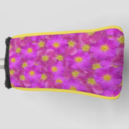 Wilde Rose Nahtloses Muster Golf Headcover