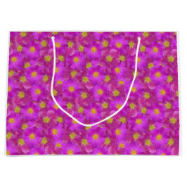 Wilde Rose Nahtloses Muster Große Geschenktüte