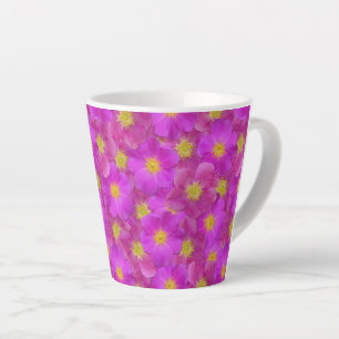 Wilde Rose Nahtloses Muster Milchtasse