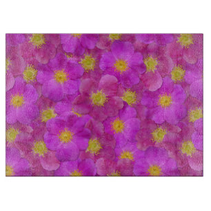 Wilde Rose Nahtloses Muster Schneidebrett