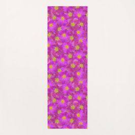 Wilde Rose Nahtloses Muster Yogamatte