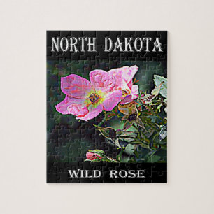 Wilde Rose North Dakota Puzzle