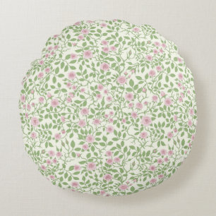 Wilde Rose Rundes Kissen
