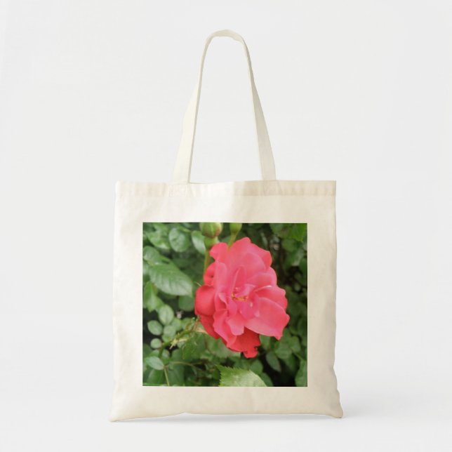 Wilde Rose Tote Bag Tragetasche (Vorne)