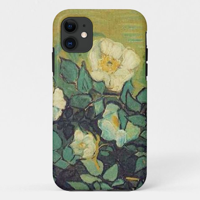 Wilde Rose, Vincent van Gogh. Case-Mate iPhone Hülle (Rückseite)