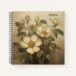 Wilde Rose & Waldwunder Notizbuch