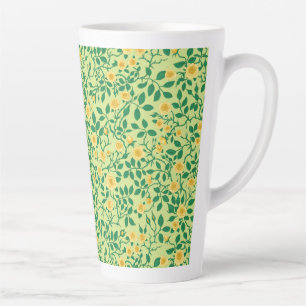 Wilde Rosen in Gelb und Grün Milchtasse