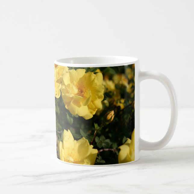 WILDE ROSEN KAFFEETASSE (Rechts)