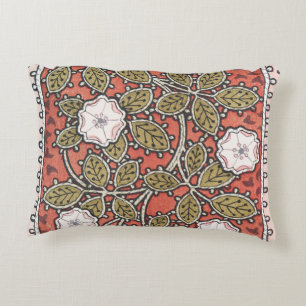 Wilde Rosen-Kunstillustration Blumen Vintage Dekokissen