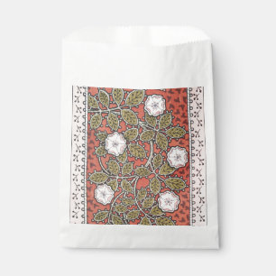 Wilde Rosen-Kunstillustration Blumen Vintage Geschenktütchen