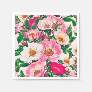 Wilde Rosen Serviette