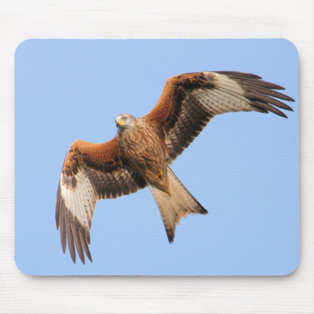 Wilde rote Drachen Mousepad (Vorne)