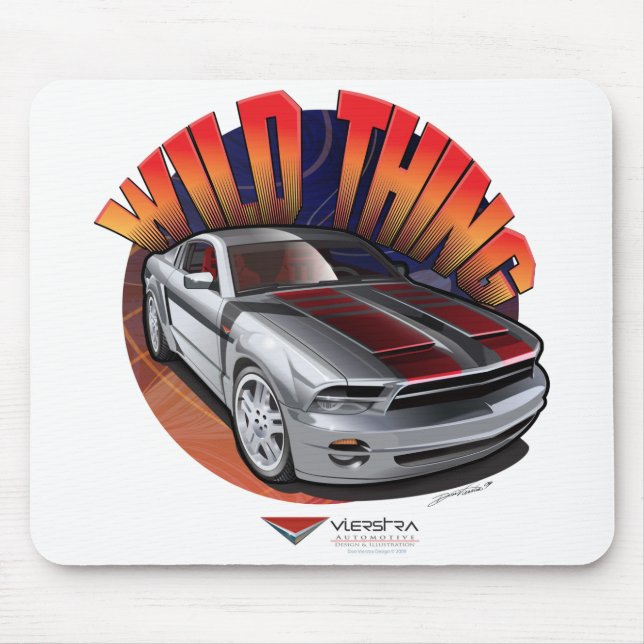 Wilde Sache Mousepad (Vorne)