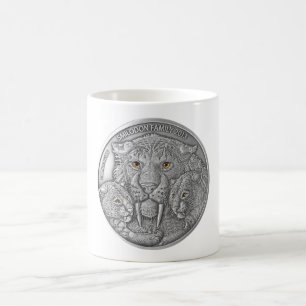 WILDE SACHEN: Smiladon Familien-Weiß-Tasse Kaffeetasse