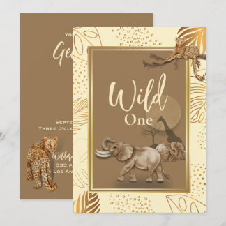 Wilde Safari-Leoparden, Einladung zum Geburtstag