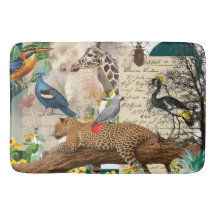 Wilde Safari-Tiere Platzmatte