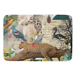 Wilde Safari-Tiere Platzmatte Badematte