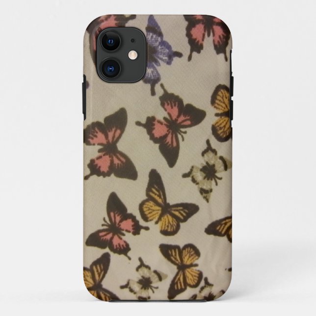 Wilde Schmetterlinge Case-Mate iPhone Hülle (Rückseite)