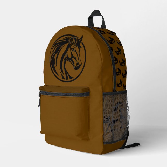 'Wilde Schönheit' Rucksack  (Rückseitige Ecke Rechts)