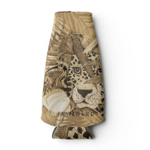 Wilde Sepia-Leopard