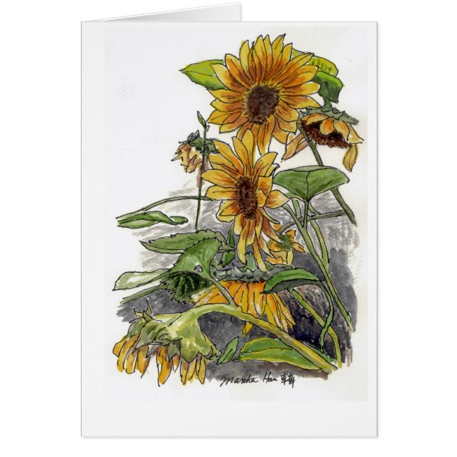 Wilde Sonnenblumen (Vorne)
