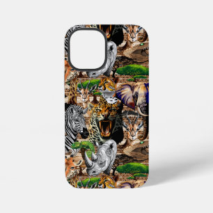 Wilde Tiere der afrikanischen Savanne iPhone 12 Mini Hülle