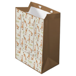 Wilde Tiere Giraffe Kinder Mittlere Geschenktüte
