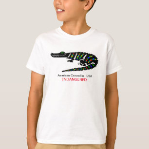 Wilde Tiere - Krokodil - USA - Wildtiere T-Shirt