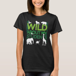 Wilde Tiere Lehrer meiner Schüler T-Shirt