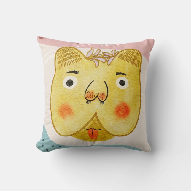 Wilde Tiere Sammlung Tiger-Kissen Kissen (Vorderseite)