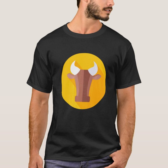 Wilde Tiere sind mein Geist Tierfreund Wildebeest T-Shirt (Vorderseite)