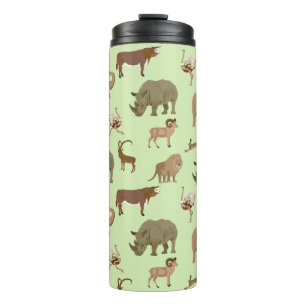 Wilde Tiere Thermosbecher