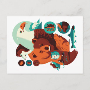 Wilde Tiere V.09 Postkarte