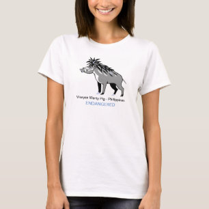Wilde Tiere - Visayan warty PIG - Warthog T-Shirt