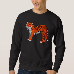 Wilde Tierkids Idee Tiger Sweatshirt