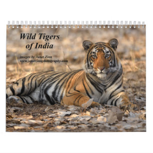 Wilde Tiger im Indischen Kalender