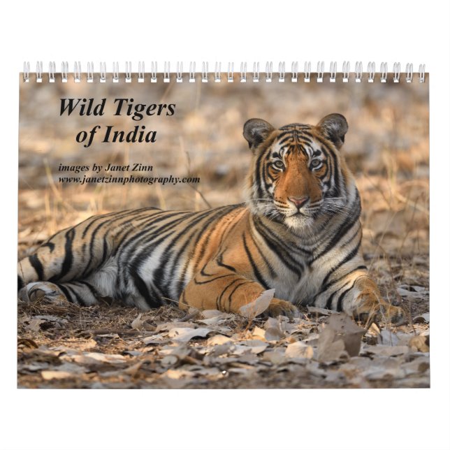 Wilde Tiger im Indischen Kalender (Titelbild)