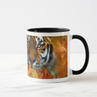 Wilde Tiger-Tasse