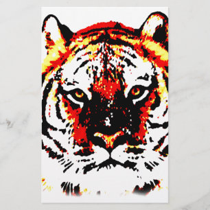 Wilde Tigeraugen Briefpapier
