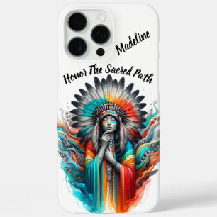 Wilde Touch des indigenen Erbes iPhone 16 Pro Max Hülle
