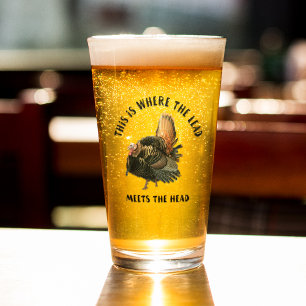 Wilde Türkei Jagd Frühjahr Saison Gobbler Glas