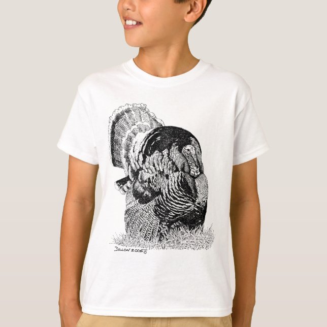 Wilde Türkei T-Shirt (Vorderseite)