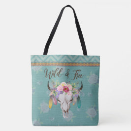 Wilde u. freie Boho Taschen-Tasche (verblaßter