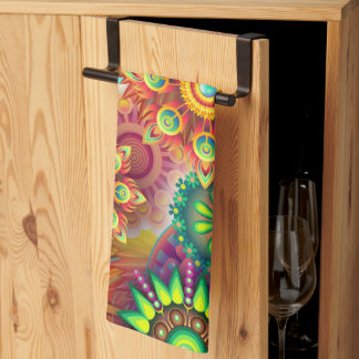 Wilde und helle Küchentücher